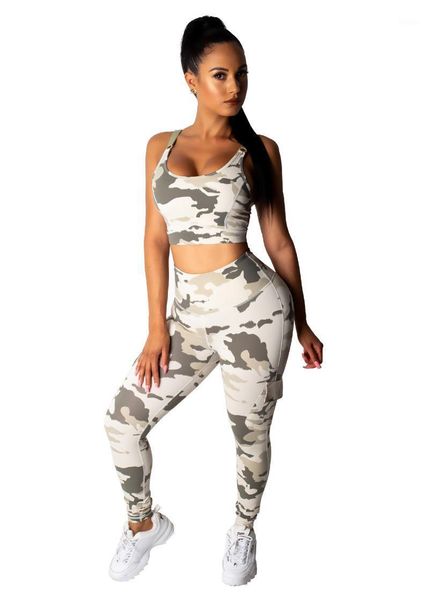 

spring summer women two piece set and pants plus size outfits tracksuit sweatsuit outfit camouflage print active sets dress, White