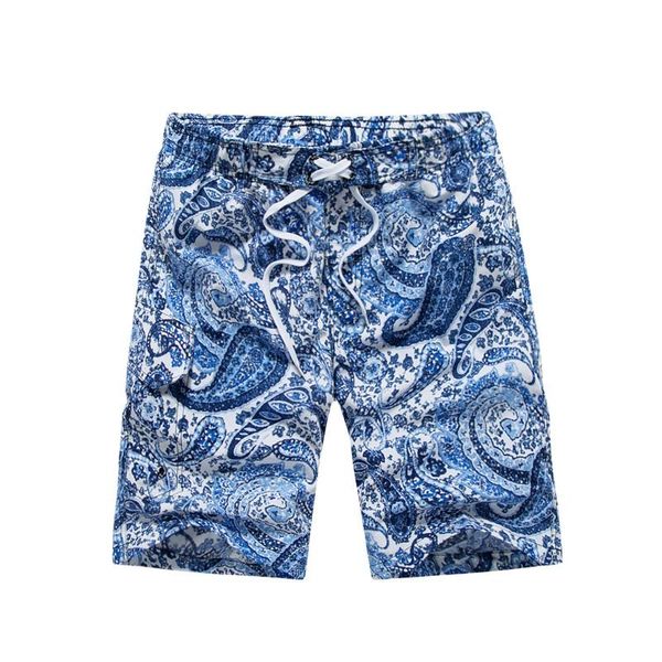 

men's swimwear 2021 quick dry men shorts summer print sea board beach 1615
