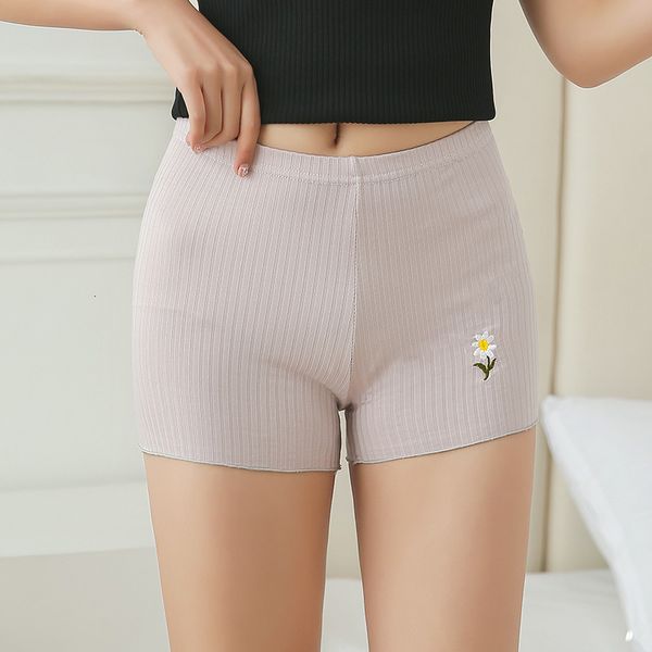 

summer new little daisy three minutes safety break thin outside pure cato healed deep women leggings, Black