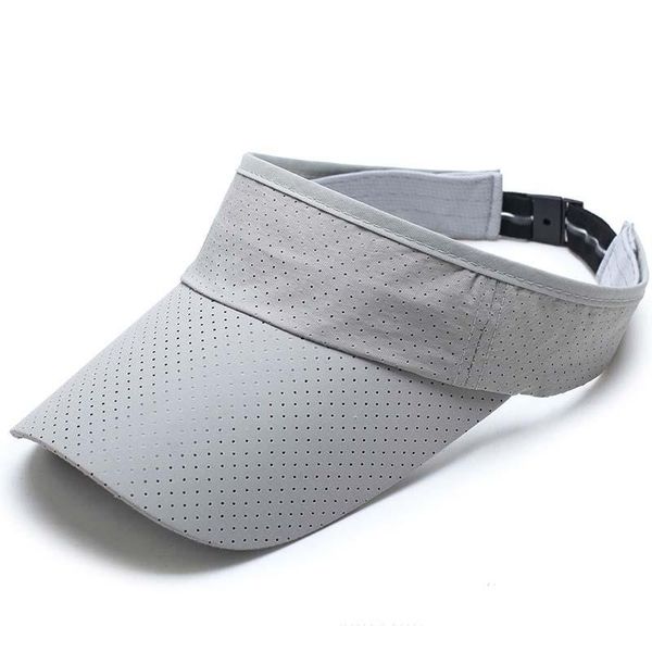 

outdoor hats tennis caps men women adjustable sport headband sun visor hat running beach sports, Black;white