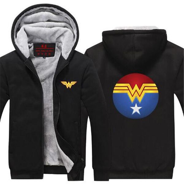 

autumn and winter new thickened cashmere fashion youth warm hd w color printed hoodie 1pt1, Black