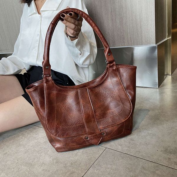 

hbp 2021 new fashion atmosphere versatile messenger large capacity one shoulder handbag women's pu leather bag