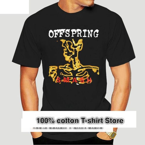 

men's t-shirts official offspring smash men t shirt 2377a, White;black