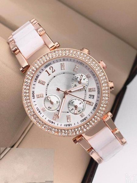 

wristwatches 100% functional small pointer work stainless steel women japan movement quartz watch reloj hombres drop, Slivery;brown