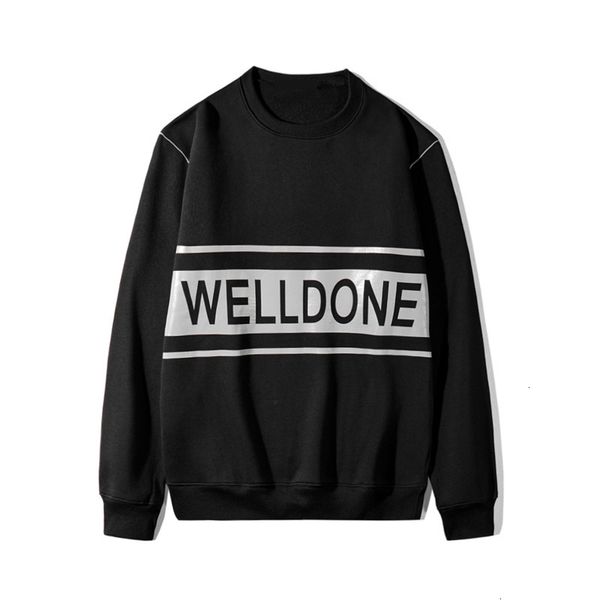 

2021 well done spring new version of the hundred set letter print round collar guard autumn y7dy, Black