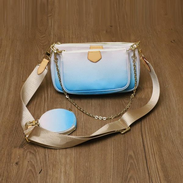 

evening bags lady's handbag, shoulder bag, hand round zipper pocket, changeable combination, delivery