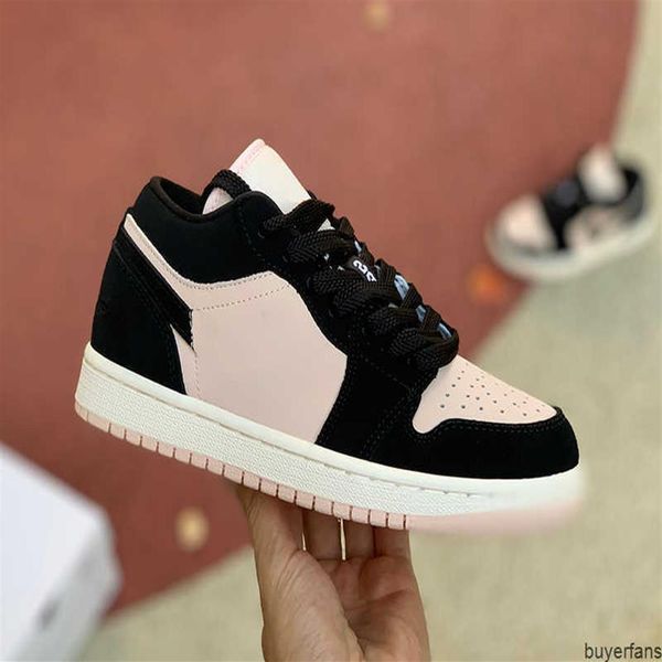 

jumpman 1 low tman and woman basketball shoes classical university of north carolina luxury design black pink athletica19