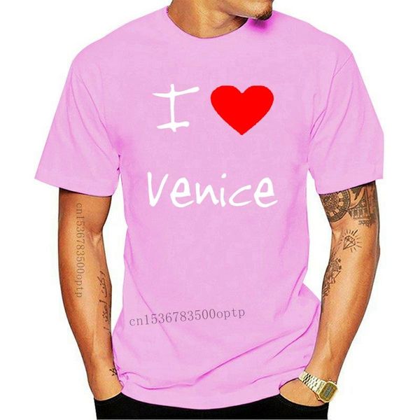 

men's t-shirts heart venice t-shirt, White;black