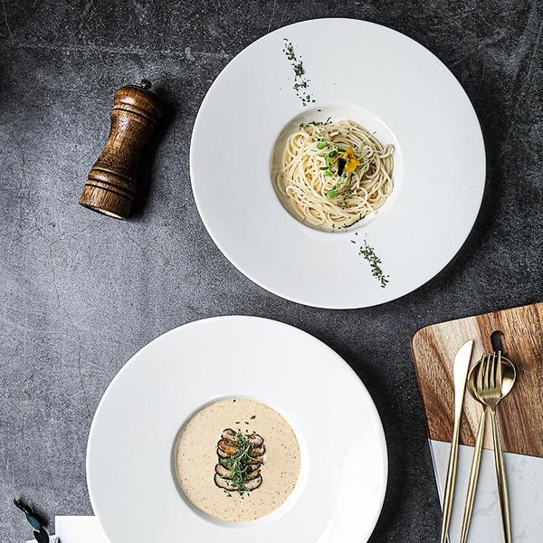 

dishes & plates pasta dinner set and dinnerware salad dessert ceramic talerze obiadowe bg50dp