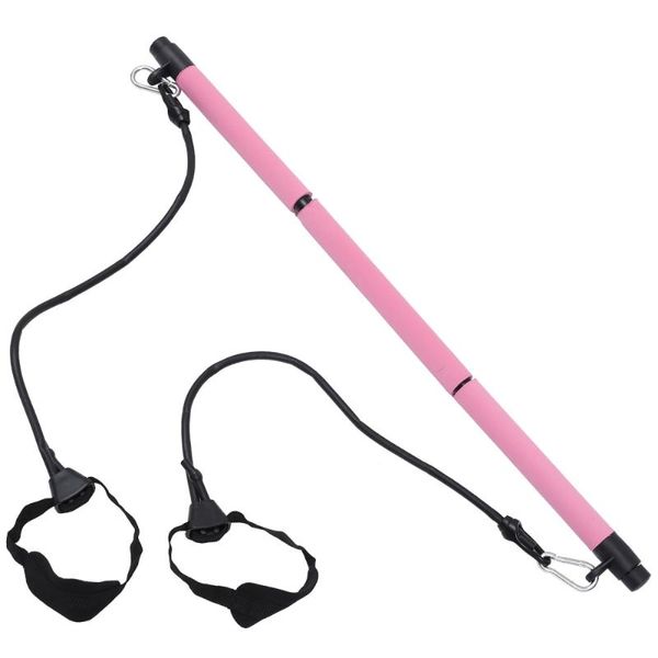 

resistance bands yoga pulling bar with compact pilates fitness stick )