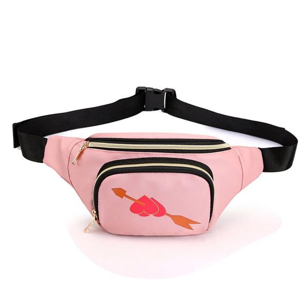 

waist bags women's small sports crossbody waterproof nylon men and women bag lightweight street trend shoulder satchel