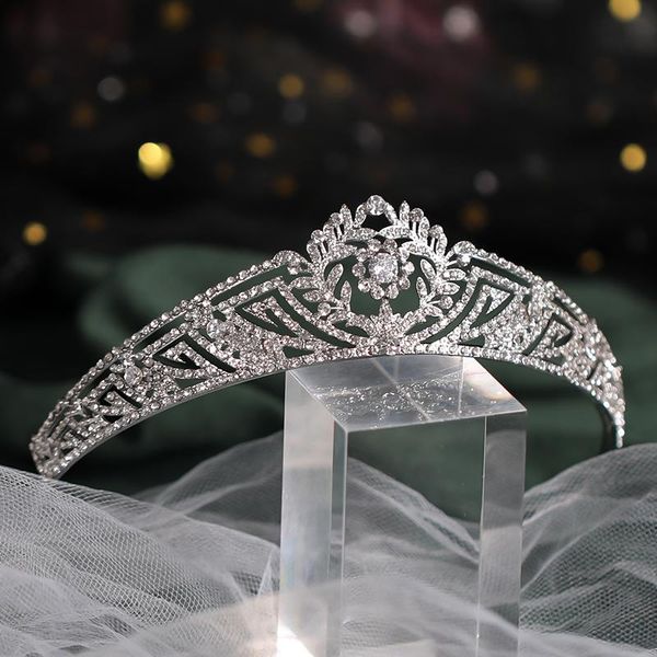 

headpieces bride hair jewelry silver wedding crown bijoux cheveux tocados para novia bar mitzvah acessories