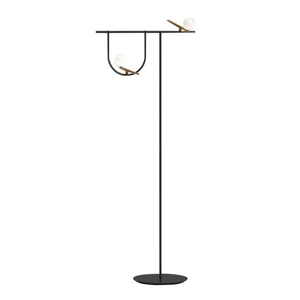 

postmodern minimalist creative bird floor lamp personality design wrought iron model room floor lamp