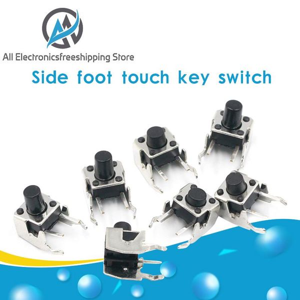 

smart home control 6x6mm panel pcb momentary tactile tact mini push button switch dip 4pin 6x6x4.3/5/6/7.3-25 mm 6*6*4.3mm 5mm 6mm 7mm 8mm -