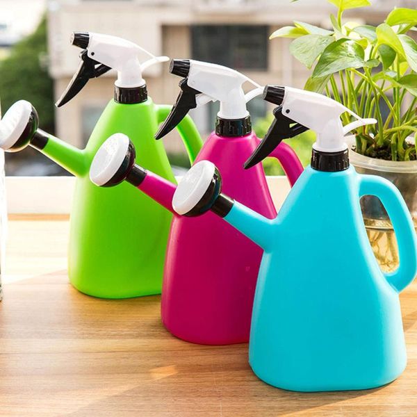 

watering equipments 2 pieces sprinkling manually gardening tools can plant water sprayers flower irrigation spray bottle