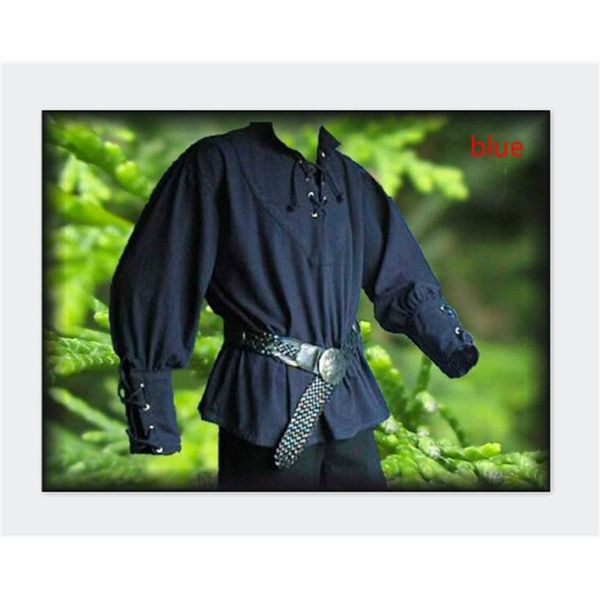 

long sleeve shirt, Gray;blue