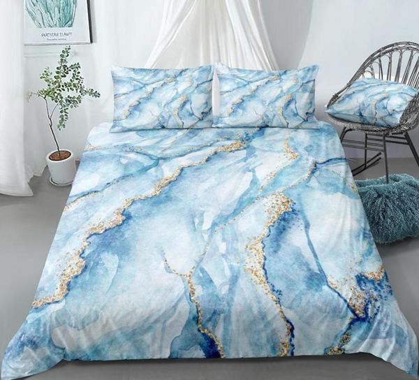 

light blue bedding set quicand bed linen kids duvet cover set boys girls home textil men women bed set microfiber bedcloth