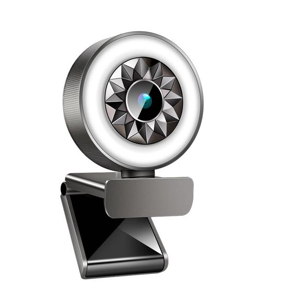 

webcams 1080p usb web camera pc lapdeskcomputer microphone ring light webcam