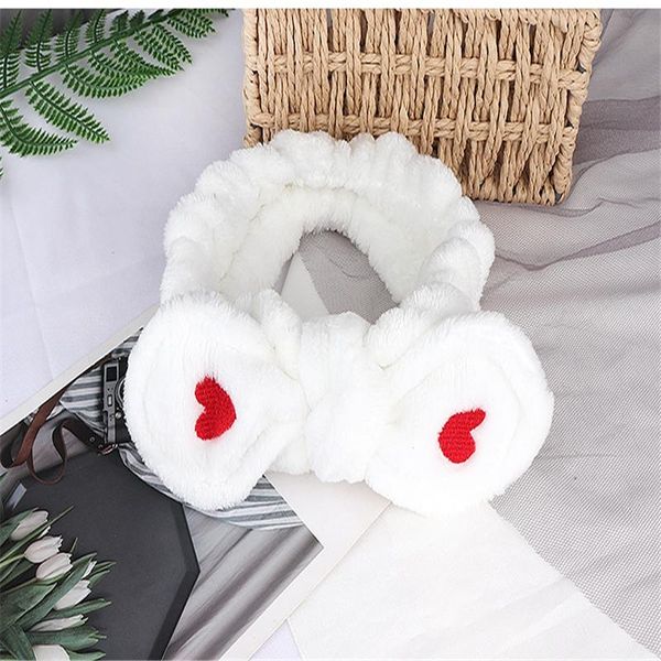 

hair accessories creative bow band wild love plush headdress