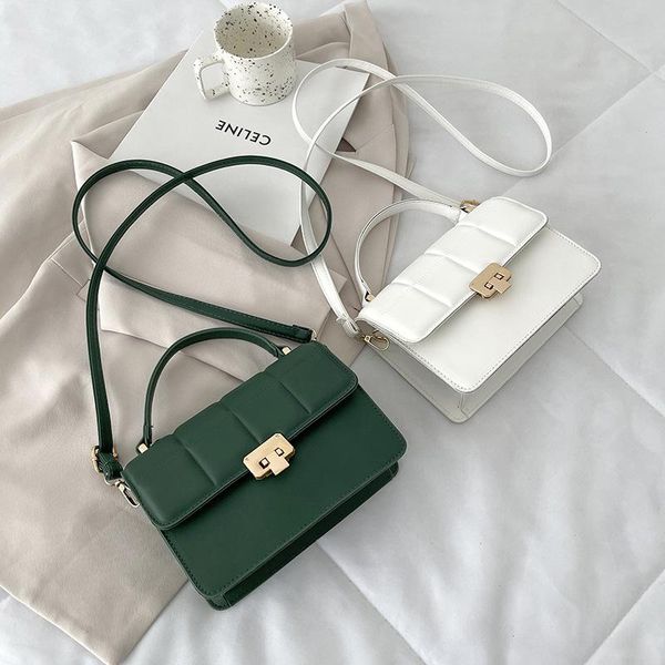 

evening bags women's bag fashion lock small square ladies rhombic shoulder slung