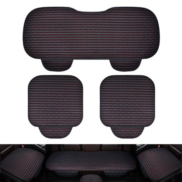 

car seat covers cover front back flocking fabric cushion non slide accessories universal protector mat pad keep warm in winter