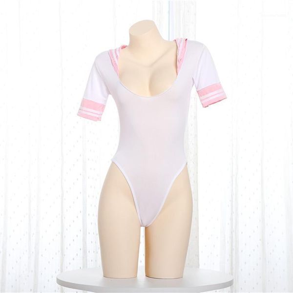 

bras sets one piece swimsuit see through underwear high elasticity transparent bikini clothes babydoll cosplay bodysuit, Red;black