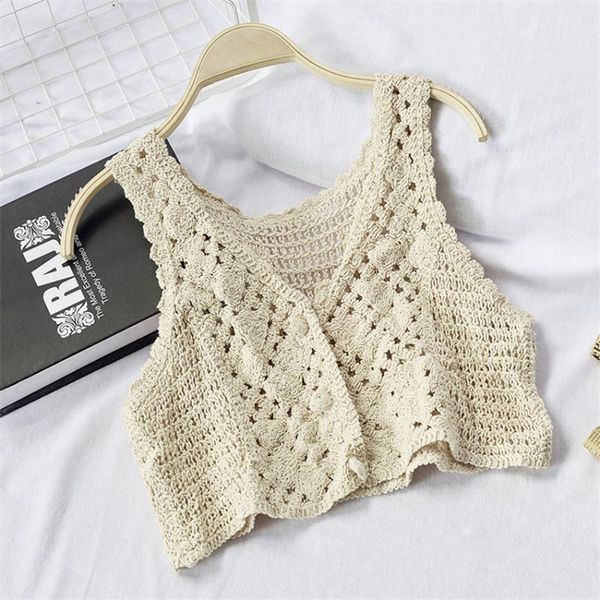 

women's vests big size women knitted vest fashion elegant lady hollow out female slim sleeveless coat jackets short paragraph wz1467, Black;white