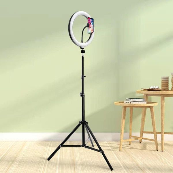 

flash heads led ring light with tripod lamp for selfie right ligth ringlight stand streaming po mobile selfi tripe