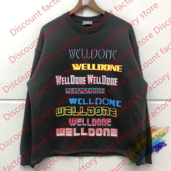 

2020fwss sweatshirts crewneck men women 1 quality cotton pullover, Black