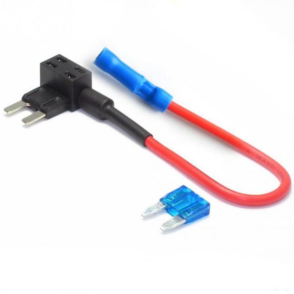 

2021 new 1pcs fuse tap adapter mini blade fuse holder for auto car