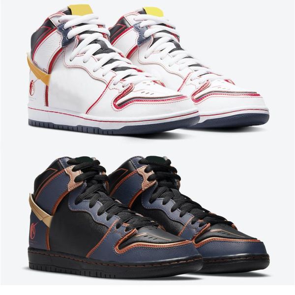 

authentic release rx-0 sneakers 2021 gundam high with banshee blue shoes men women thunder goldwhite metallic unicorn amarillo box spor kevr