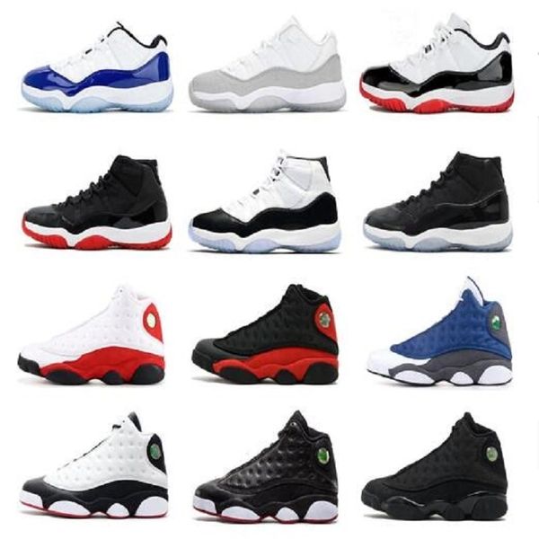 

selling 25th anniversary jumpman 11s 11 high low basketball shoes concord 45 bred space jam sneakers legend blue cap and gown trainers