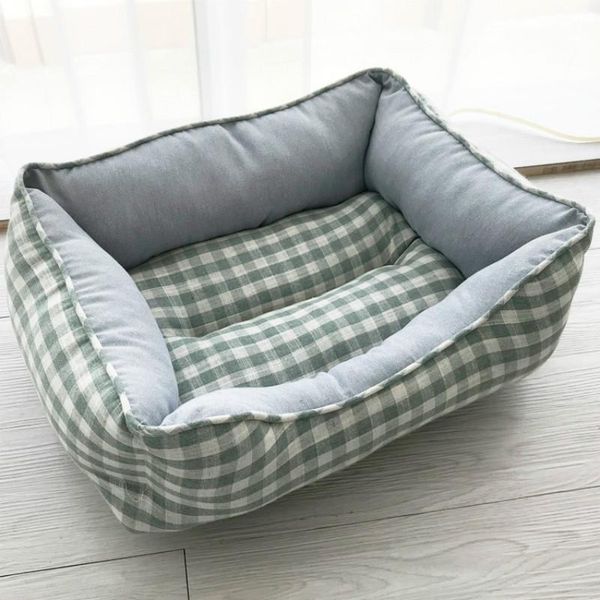 

kennels & pens four seasons universal pet sofa, suitable for small and medium-sized cats dogs, square warm autumn winter nest