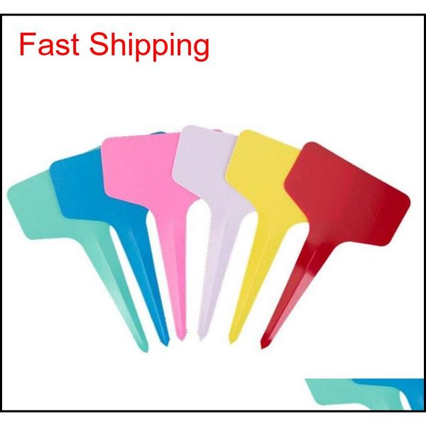 

t-type plastic plant tag plant markers garden gardening label plant flower nursery label tag marker qyllzg toys2010