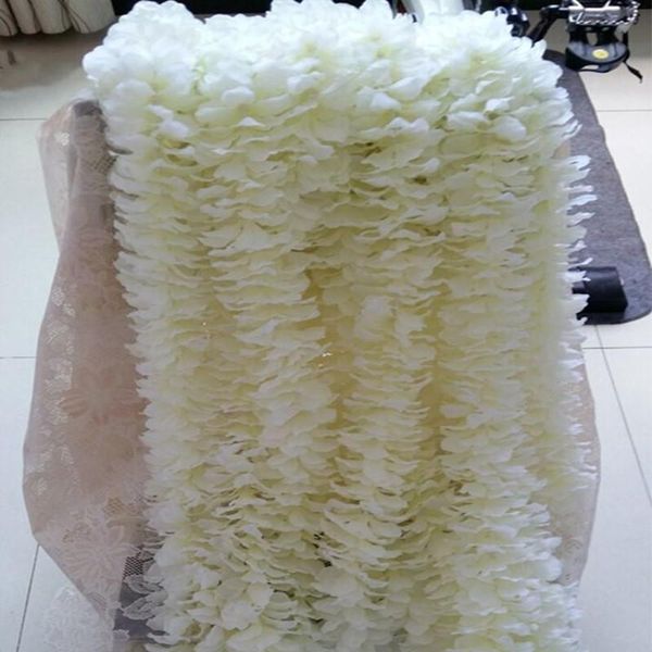 

1 m each pcs artificial white cattleya orchids strings wedding silk flower floral arrangement wedding props wholesale 100pcs/lot