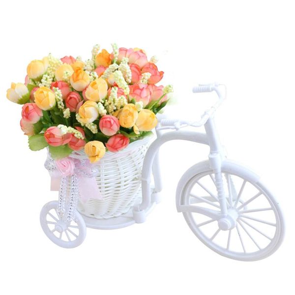 

decorative flowers & wreaths bicycle decoration rose nostalgic romantic artificial flower exquisite for wedding valentine's day