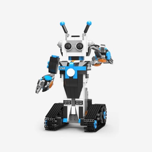 DIY STEAM Block Building RC Robot Stick/App Control Программируемый робот-игрушка - Future Warrior