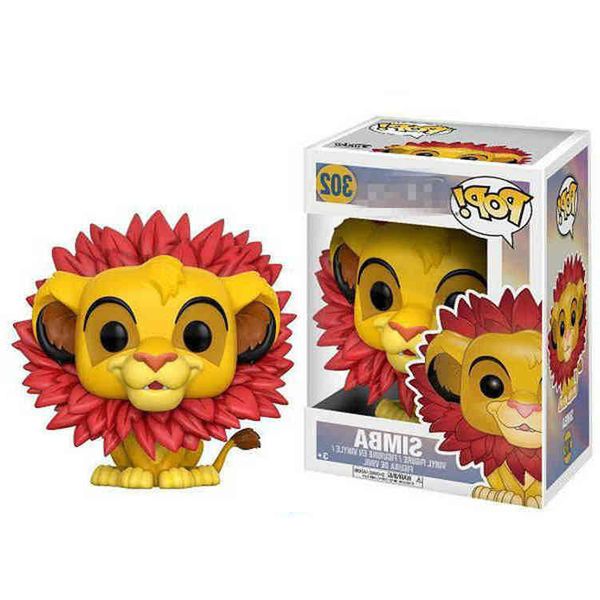 

83funko pop lion king simba #302 hand-made doll model ornaments and toys