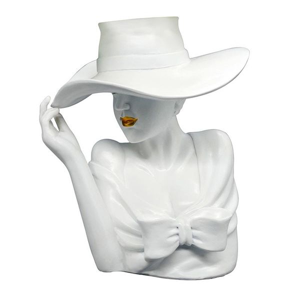 

european-style portrait resin sculpture flower pot floral living room deskbalcony home decoration ornaments