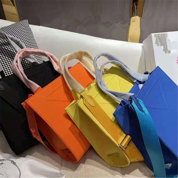 

classic women shopping bags fashion totes designer cross body shoulder bag lady handbags purses triangle large capacity 26*23cm