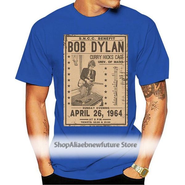 

men's t-shirts bob dylan flyer t-shirt - official, White;black