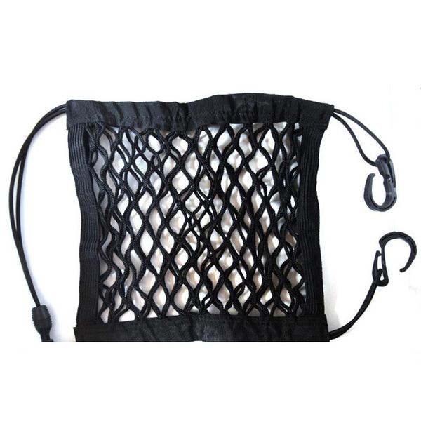 

car organizer mesh seat back net bag driver storage netting pouch between seats auto accessories thj99