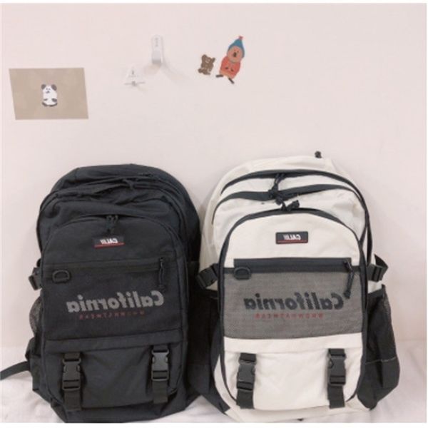 

who a u simple new back bag multi college student schoolbag