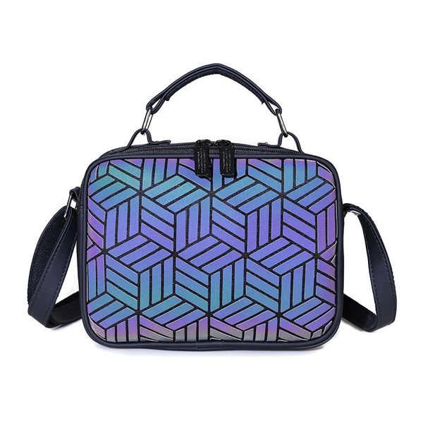 

geometric rhombus laser handbag crossbody waist packs b100g-1