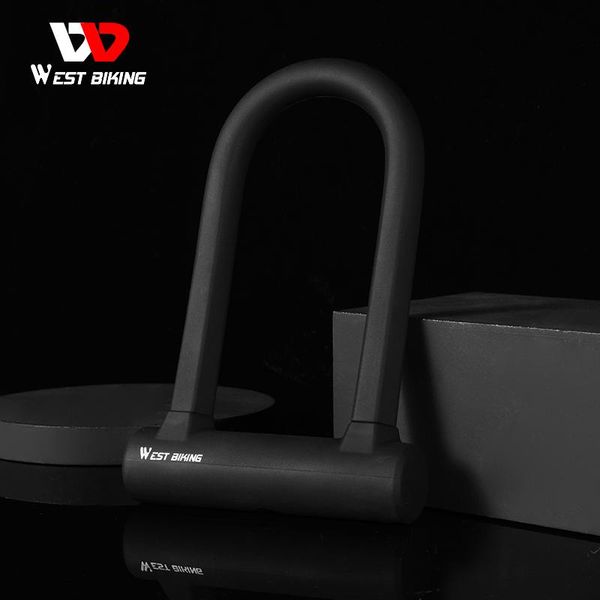 

bike locks west biking bicycle anti-theft safety lock mountain cycling u accessories motorcycle scooter square steel