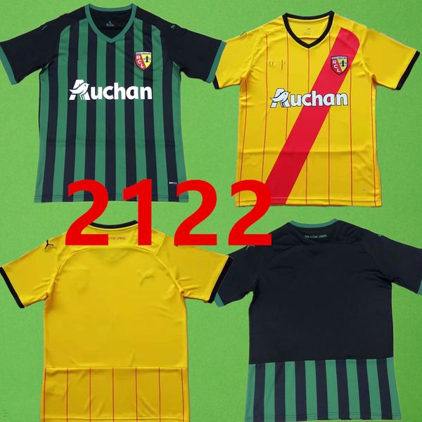

2122 ronce club new thai home away fans' t-shirt, Black;yellow