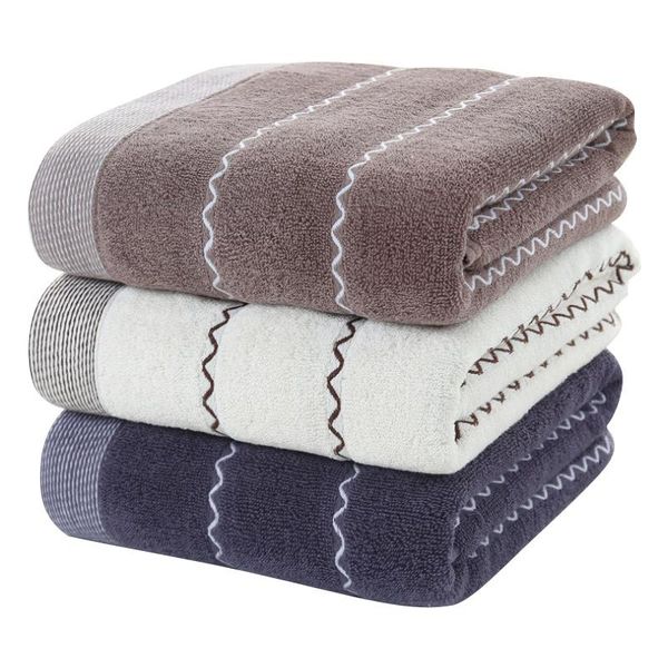 

towel pure cotton absorbent thicken soft gift bathroom face body bath towels
