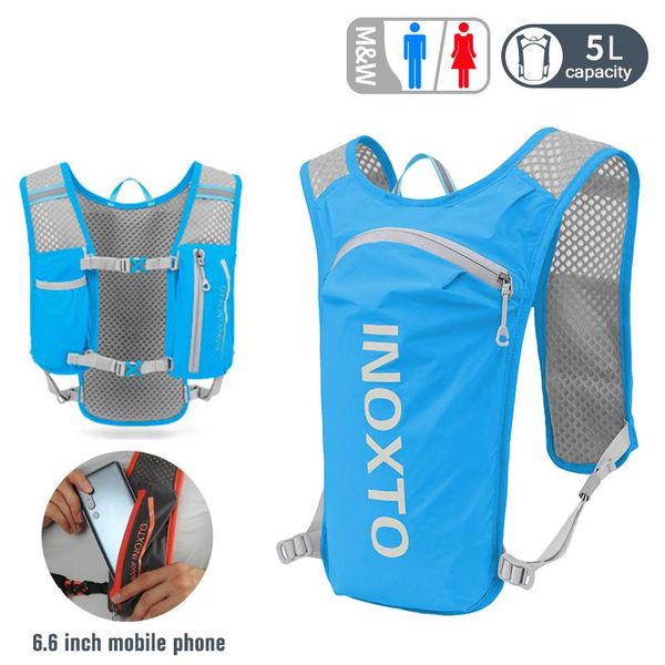 

cycling cross-country running hydrating backpack water bag outdoor sports backpack optional 5l water bag