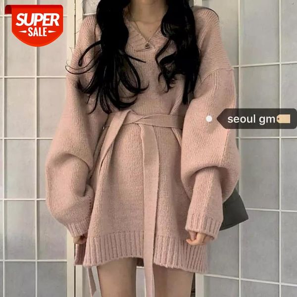 

new autumn apring two pieces suits women solid shirts preppy style loose long sleeves normcore sweater and blouse women sets #nu0y, Black;white