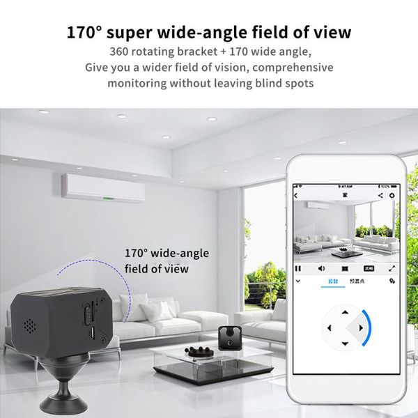 

mini cameras 1080p wireless wifi camera home security ip cctv night vision motion detect baby monitor surveillance